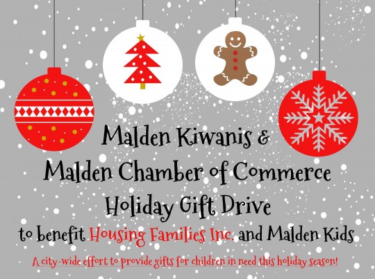 christmas toy drive flyer