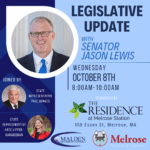 Legislative Update with Senator Jason Lewis ~ 10.08.25
