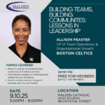 ARPA Speaker Series ~ Building Teams, Building Communities: Lessons in Leadership with Allison Feaster 9.10.25