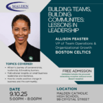 ARPA Speaker Series ~ Building Teams, Building Communities: Lessons in Leadership with Allison Feaster 9.10.25