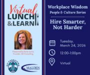 Lunch & Learn: Hire Smarter, Not Harder ~ 03.24.26